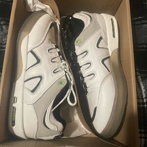 White and Black Men's Sneakers